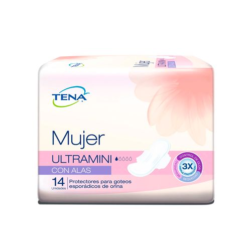 Protectores diarios TENA Mujer Ultramini x14