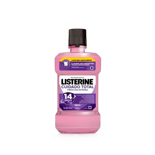 Enjuague bucal Listerine Cuidado Total 500ml Enjuague bucal Listerine Cuidado Total 500ml