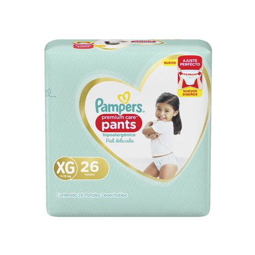PAMPERS PREMIUM CARE PANTS PANAL XG X 26