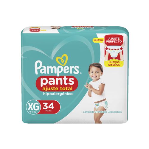 PAMPERS PANTS PANAL XGRANDE X 34