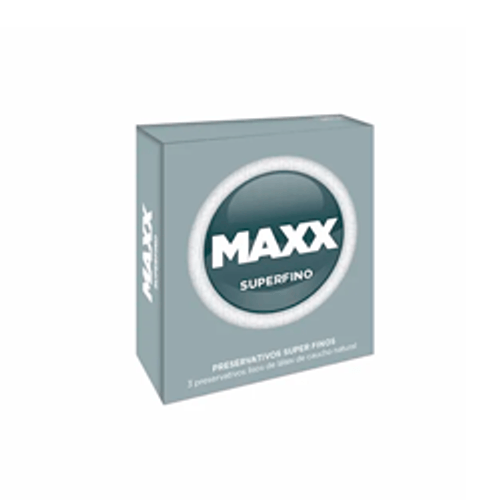 MAXX PROFILACTICO SUPERFINO X 3