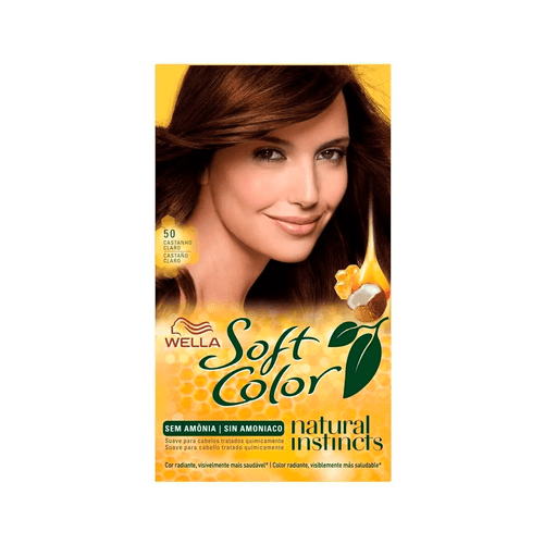 Tinte semipermanente Soft Color 50 castaño claro Tinte semipermanente Soft Color 50 castaño claro
