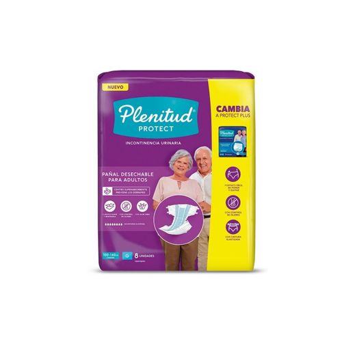 Pañales para adultos Plenitud Protect Talle Grande x8 Pañales para adultos Plenitud Protect Talle Grande x8