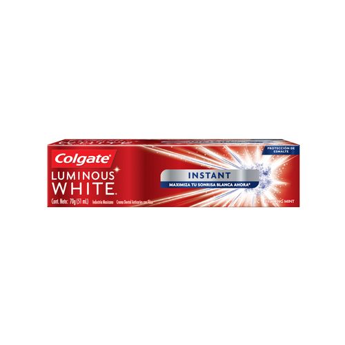 COLGATE PASTA DENTAL LUMINOUS INSTANT X 70