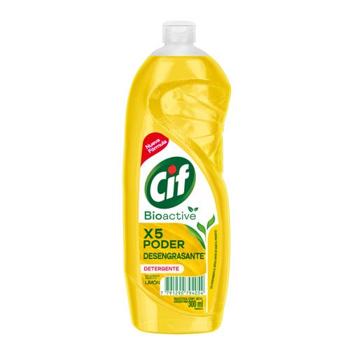 Detergente Cif Bio Active Limón 300ml Detergente Cif Bio Active Limón 300ml