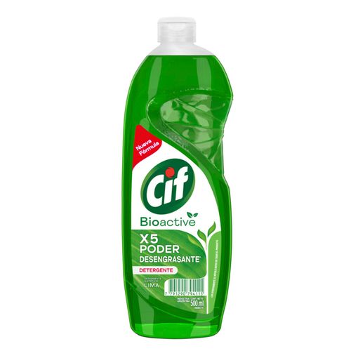 Detergente Cif Bio Active Lima 500ml Detergente Cif Bio Active Lima 500ml