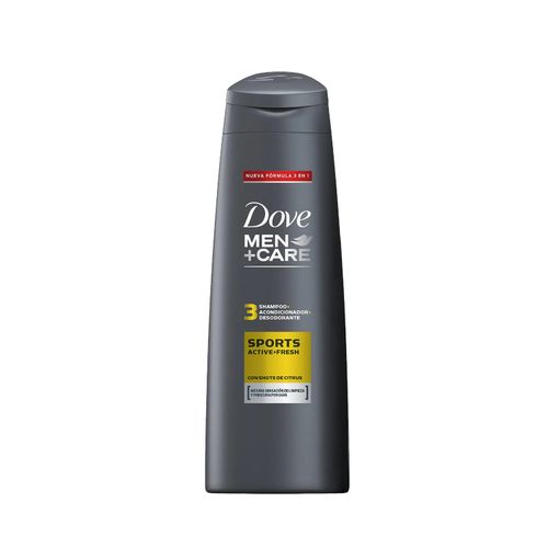 Shampoo 3 en 1 Dove Men+Care Sport Active Fresh 400 ml Shampoo 3 en 1 Dove Men+Care Sport Active Fresh 400 ml