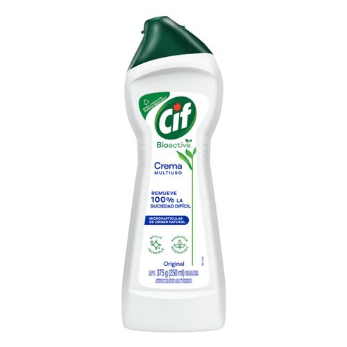 Limpiador en crema Cif Bio Active Original 375g Limpiador en crema Cif Bio Active Original 375g