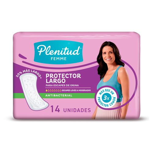 Protectores para incontinencia leve Plenitud Femme x14 Protectores para incontinencia leve Plenitud Femme x14