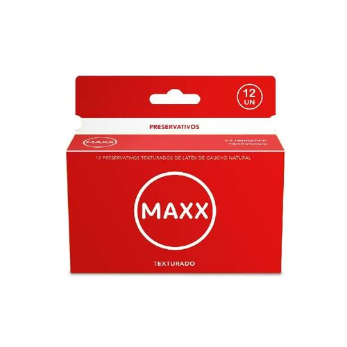 Preservativos Maxx texturados x 12 Preservativos Maxx texturados x 12