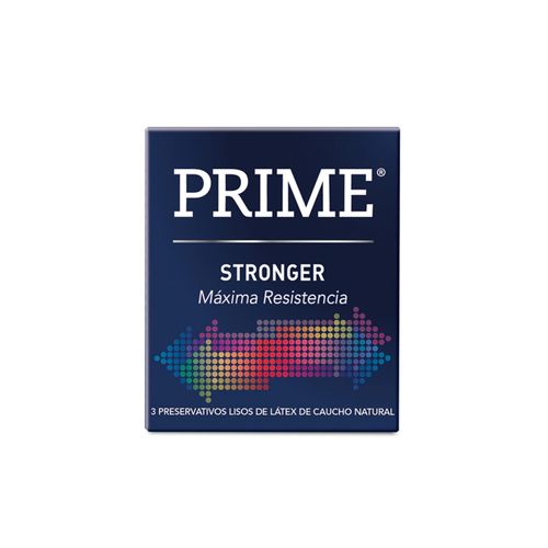 Preservativos Prime Stronger x 3 Preservativos Prime Stronger x 3