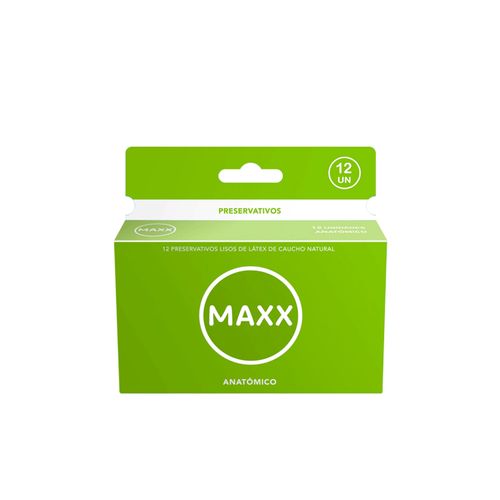 Preservativos Maxx anatómico x 12 Preservativos Maxx anatómico x 12