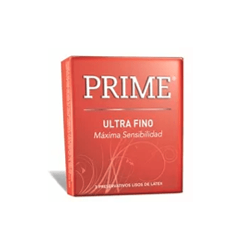 Preservativos Prime Ultra Fino x3 máxima sensibilidad Preservativos Prime Ultra Fino x3 máxima sensibilidad