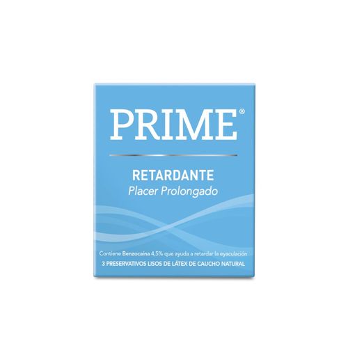 Preservativos Prime retardante x 3 Preservativos Prime retardante x 3