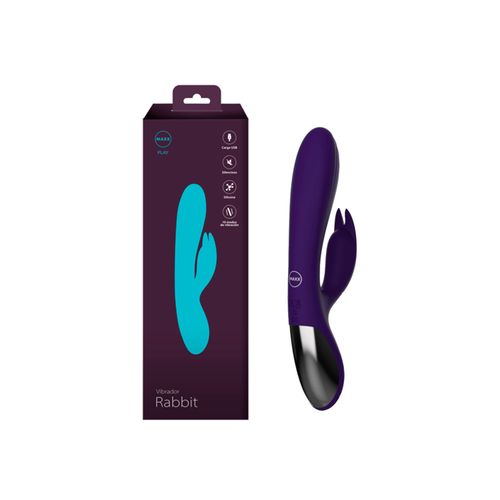 Vibrador doble estimulación Maxx Play Rabbit con 10 modos de vibración Vibrador doble estimulación Maxx Play Rabbit con 10 modos de vibración