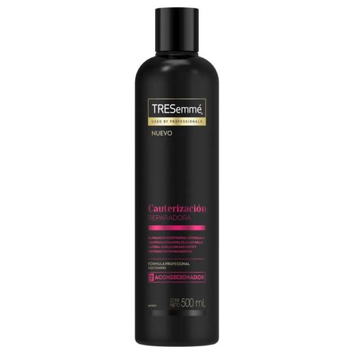 TRESemme-Acondicionador-Cauterizacion-Reparadora-conDosificador-500ml-frente TRESemme-Acondicionador-Cauterizacion-Reparadora-conDosificador-500ml-frente