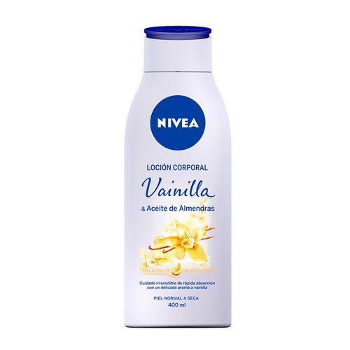 Loción corporal NIVEA Vainilla y Aceite de Almendras 400 ml
