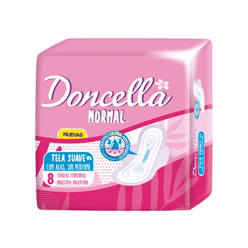 DONCELLA TOA FEM C/ALAS SUAVE X 8 DONCELLA TOA FEM C/ALAS SUAVE X 8